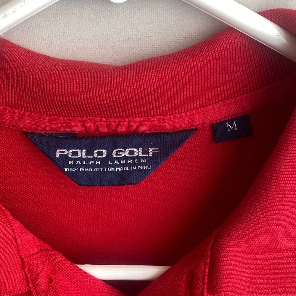 Polo golf Ralph Lauren Classic Red Polo Shirt